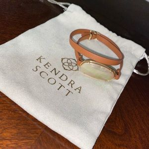 Ellie Leather Wrap Bracelet